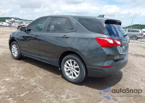 2020 Chevrolet Equinox Fwd Ls из США, поврежденный, VIN 3GNAXHEV1LS653668